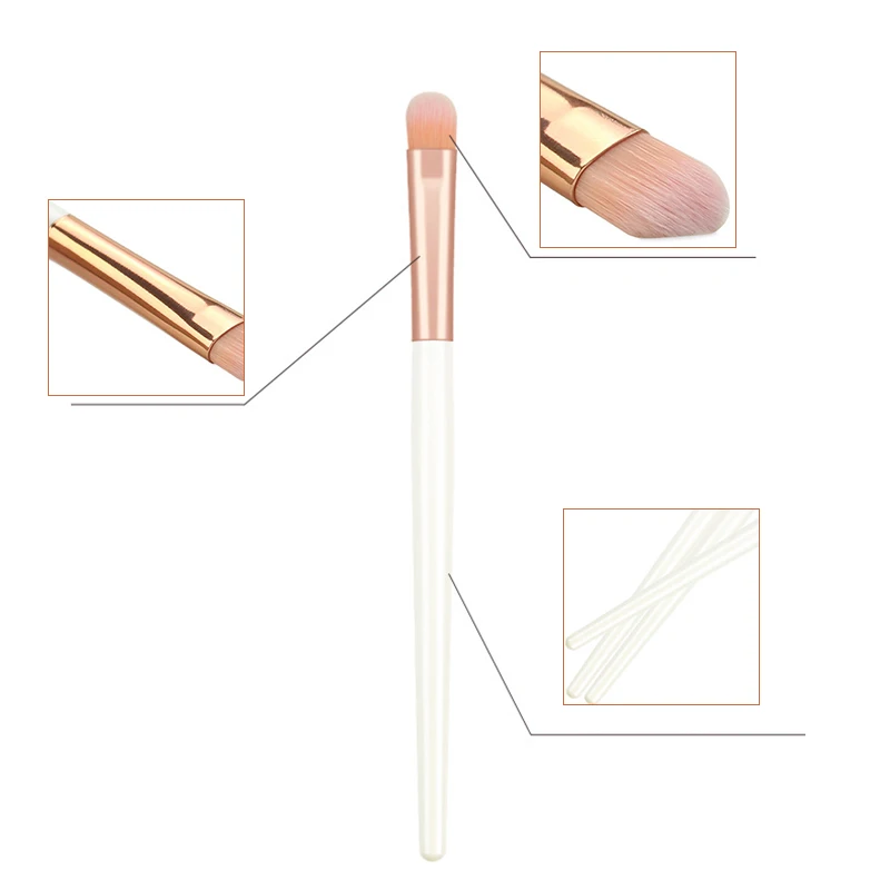 Профессиональная Кисть для консилера плоские Кисти макияжа полного покрытия и