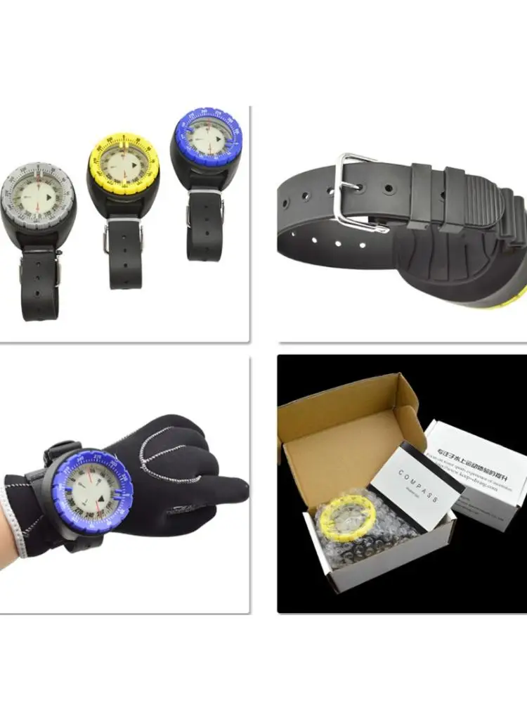 Профессиональный водонепроницаемый навигатор для подводного плавания 50m Компас