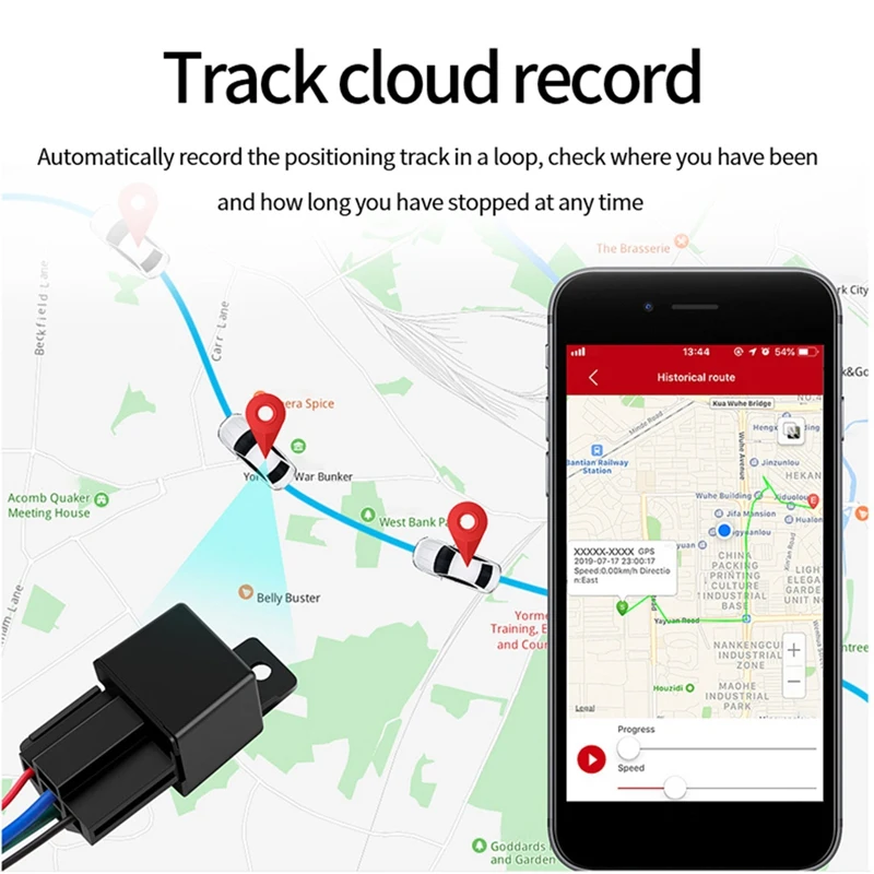 Автомобильный GPS-трекер релейное устройство GSM-локатор дистанционное управление