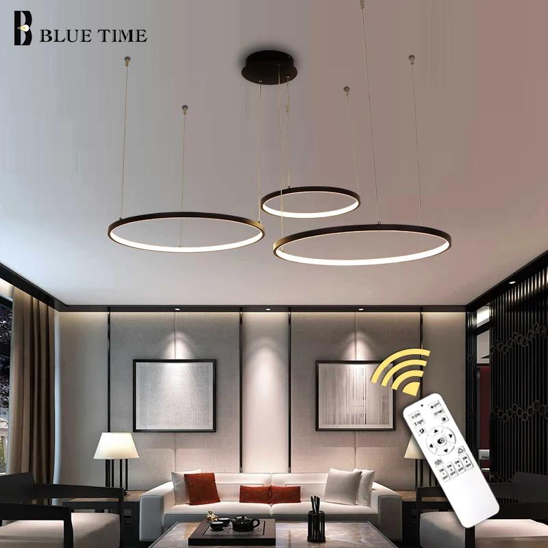 Новая подвесная современная светодиодная Люстра для гостиной фойе спальни