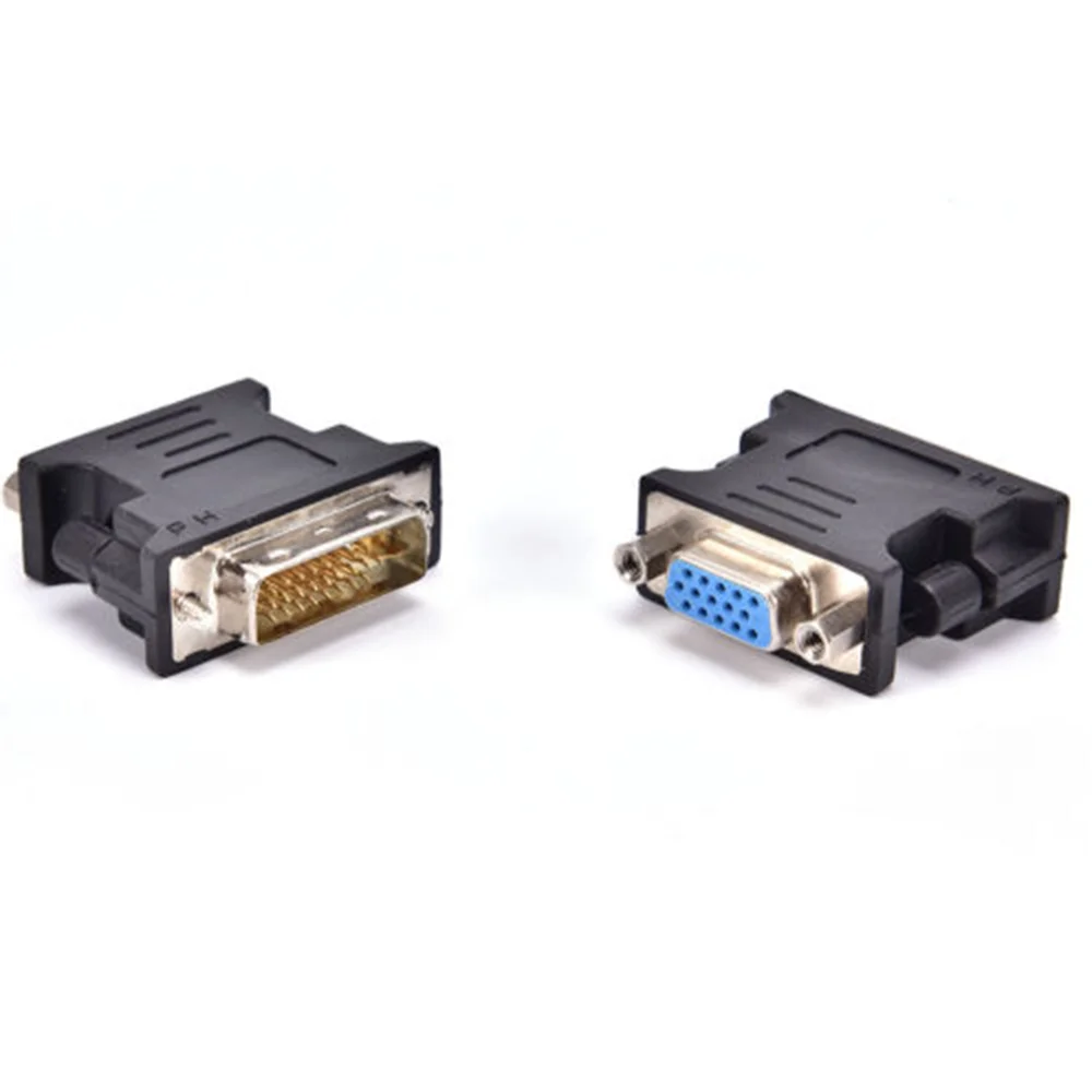 Адаптер Dvi (штекер)/Vga (штекер) черный | Компьютеры и офис