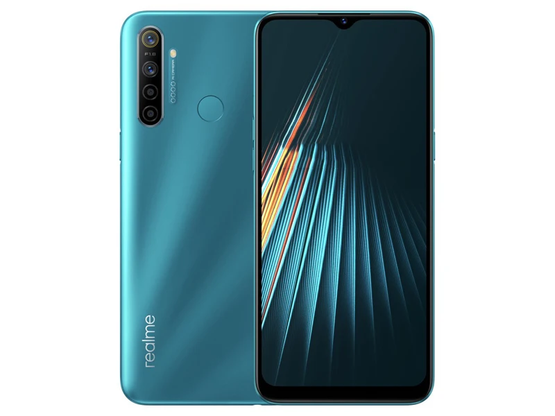 global firmware realme 5i 364gb google store full netcom mobile phone qualcomm snapdragon 665 android p 6 5inches used free global shipping