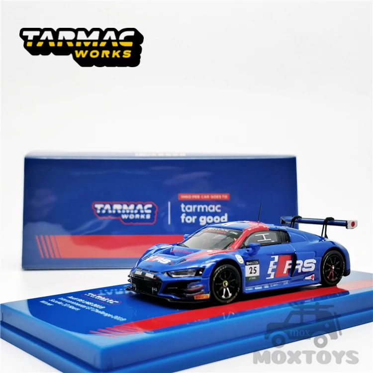

Tarmac Works 1:64 R8 LMS 2019 Intercontinental GT Challenge 2019 Diecast Model Car