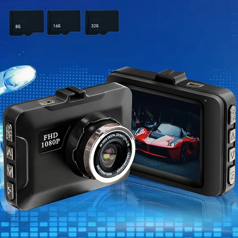 TOSPRA 2 0 дюймов Мини Full HD 1080P Автомобильный видеорегистратор записывающая