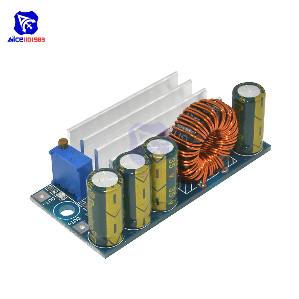 Понижающий преобразователь постоянного тока diymore Реверсивный 4-30 в до 0 5-30 модуль