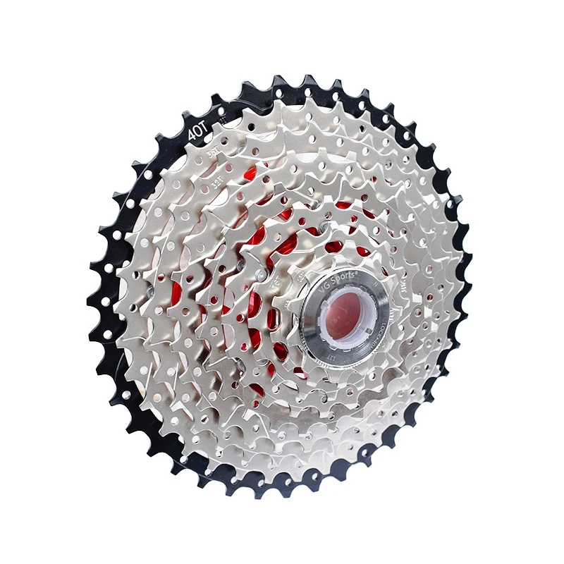 

VG Sports Mountain Bike MTB 9 Speed Cassette Casette 9S 40T Bicycle Parts Freewheel 11-13-16-20-24-28-32-36-40T