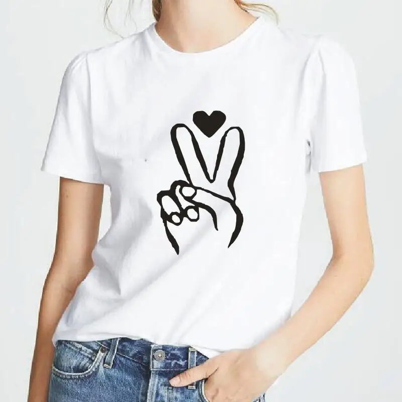 Женская одежда футболки 2019 летняя женская футболка с коротким рукавом хлопковая