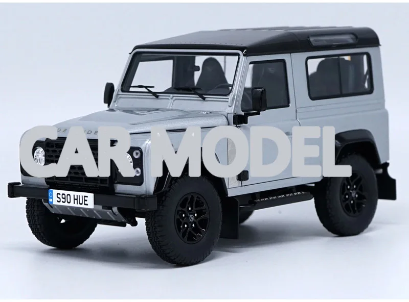 1:18 Масштаб сплава игрушечных транспортных средств Почти настоящий AR Defender 90 модель автомобиля SUV детских игрушечных автомобилей оригинальные аутентичные Детские игрушки