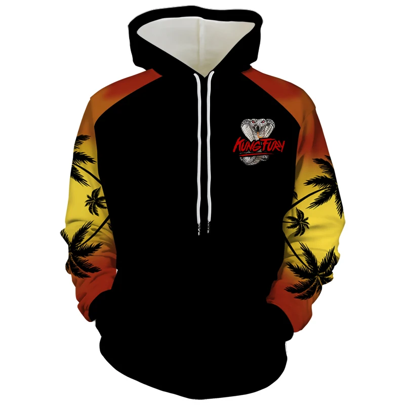 

Kung Fu Kid Eye Snake 3D Printing Men's Hoodie Autumn New Sweatshirt Fashion Outdoor Casual Wear Oversized Pullover S-6XL