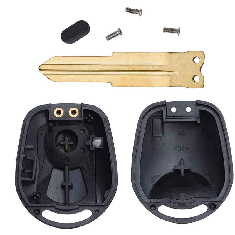 Запасной корпус для дистанционного автомобильного ключа KEYECU чехол с 2 кнопками и