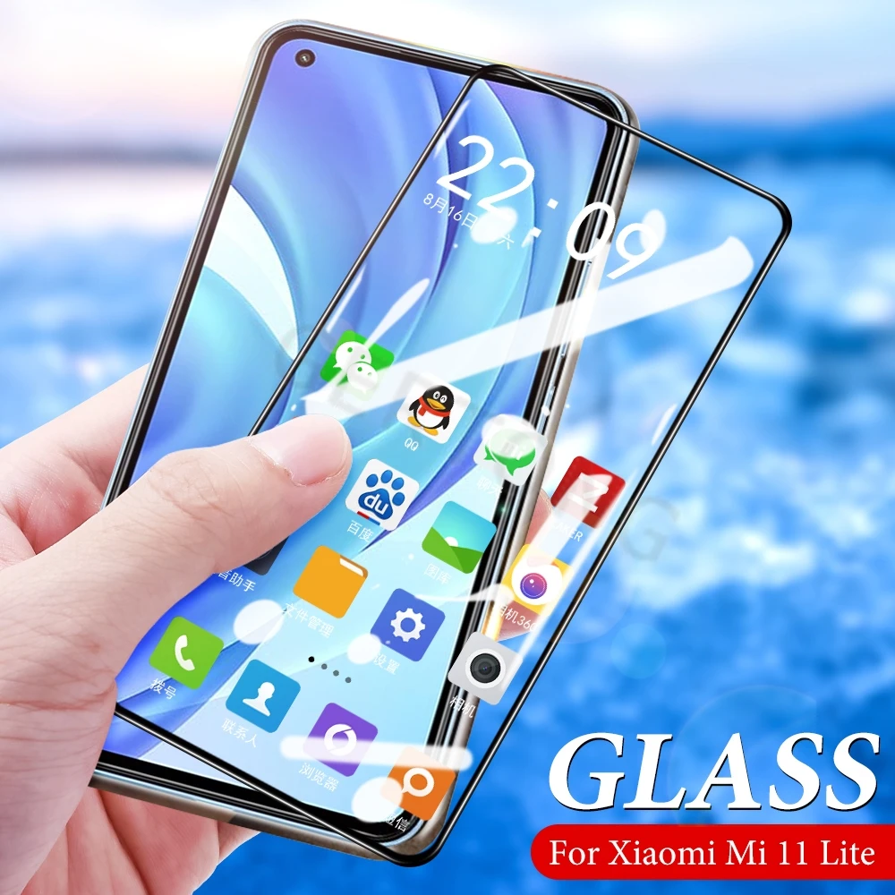 

3pcs Tempered Glass For Xiaomi Mi 11 ultra Curved Screen Protector For Xiaomi 11 Lite 4G 5G MI 11Pro Lite Protective Glass Cover