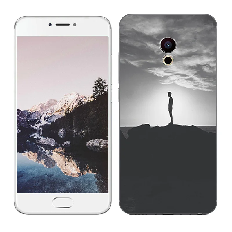 Чехол для телефона Meizu Pro 6 Plus чехол на заднюю панель Pro6 крышки Чехлы мобильного из