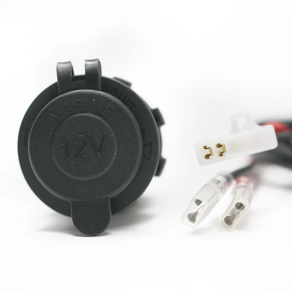 

Durable Waterproof Motorbike Motorcycle Car Lighter Socket Power Outlet 12V-24V