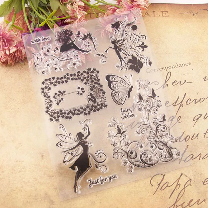 1 шт. Угол бабочки прозрачный марки уплотнения набор сделай сам для Скрапбукинг