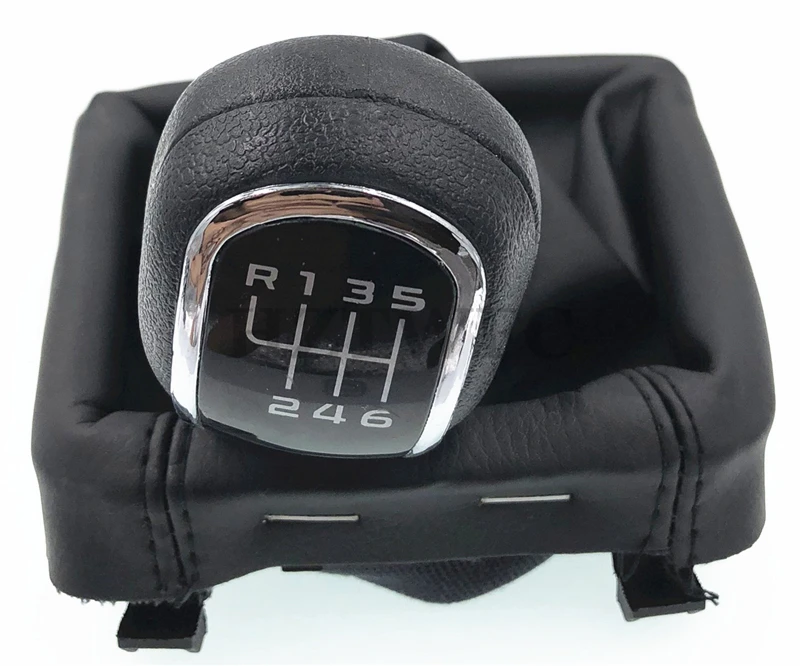 Бесплатная доставка 6 скоростей Ручной Чехол на багажник ручка переключения