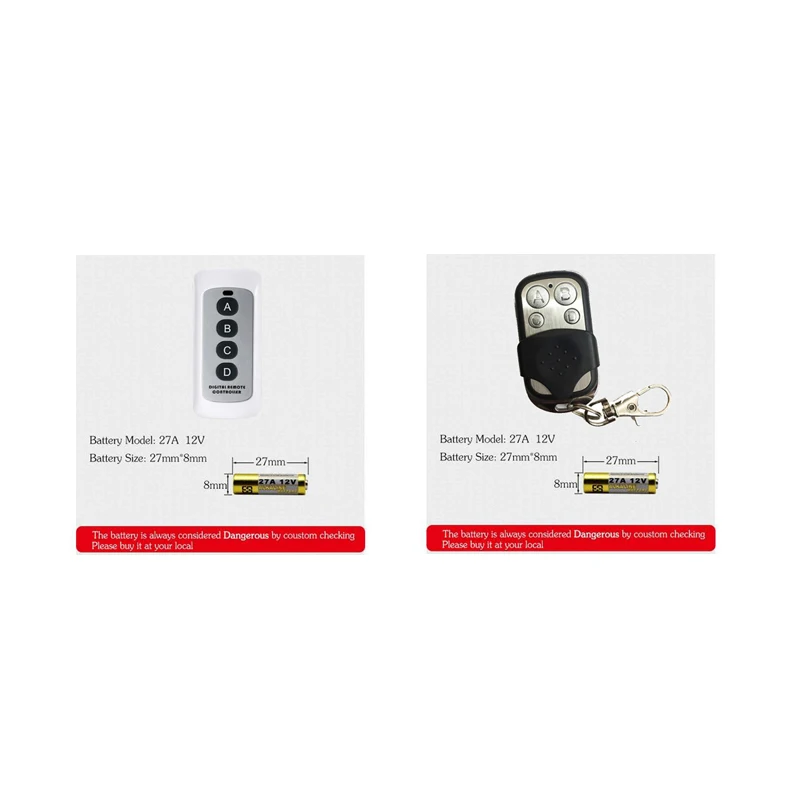 Minitiger стандарт ЕС/Великобритании 1 канальный дистанционный переключатель