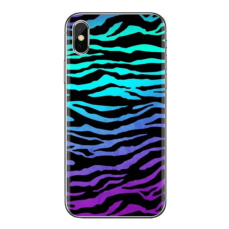 For Samsung Galaxy S3 S4 S5 Mini S6 S7 Edge S8 S9 S10 Plus Note 3 4 5 8 9 Phone Shell Covers Pastel Teal Tiger neon Zebra Hybrid |