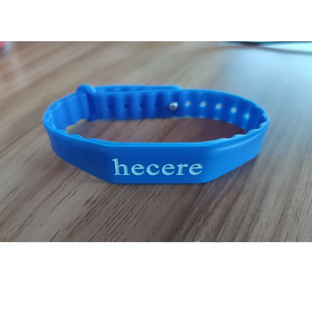 1 шт./лот Новый Регулируемый силиконовый водонепроницаемый браслет 125 кГц RFID