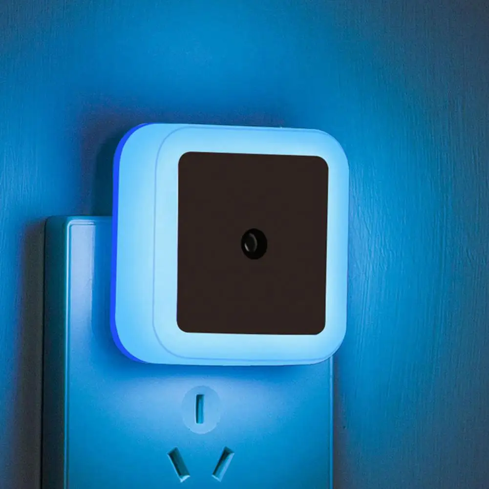 СИД ночи светильник Сенсор Управление разъема стандарта ЕС и США в виде Винни