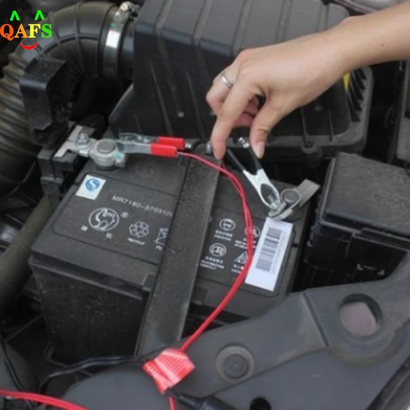 

12V Battery Terminal Clip-on Vehicle Car Cigarette Lighter Socket Female Adapter