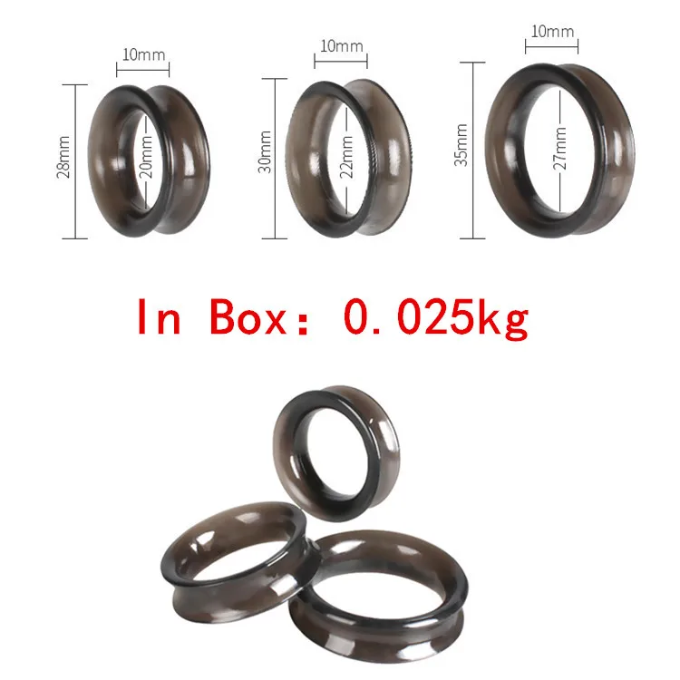 3 Pieces Male Penis Cock Ring Adult Sex Toy For Men Chastity Device Delay Lasting Foreskin Silicone Rings | Красота и здоровье