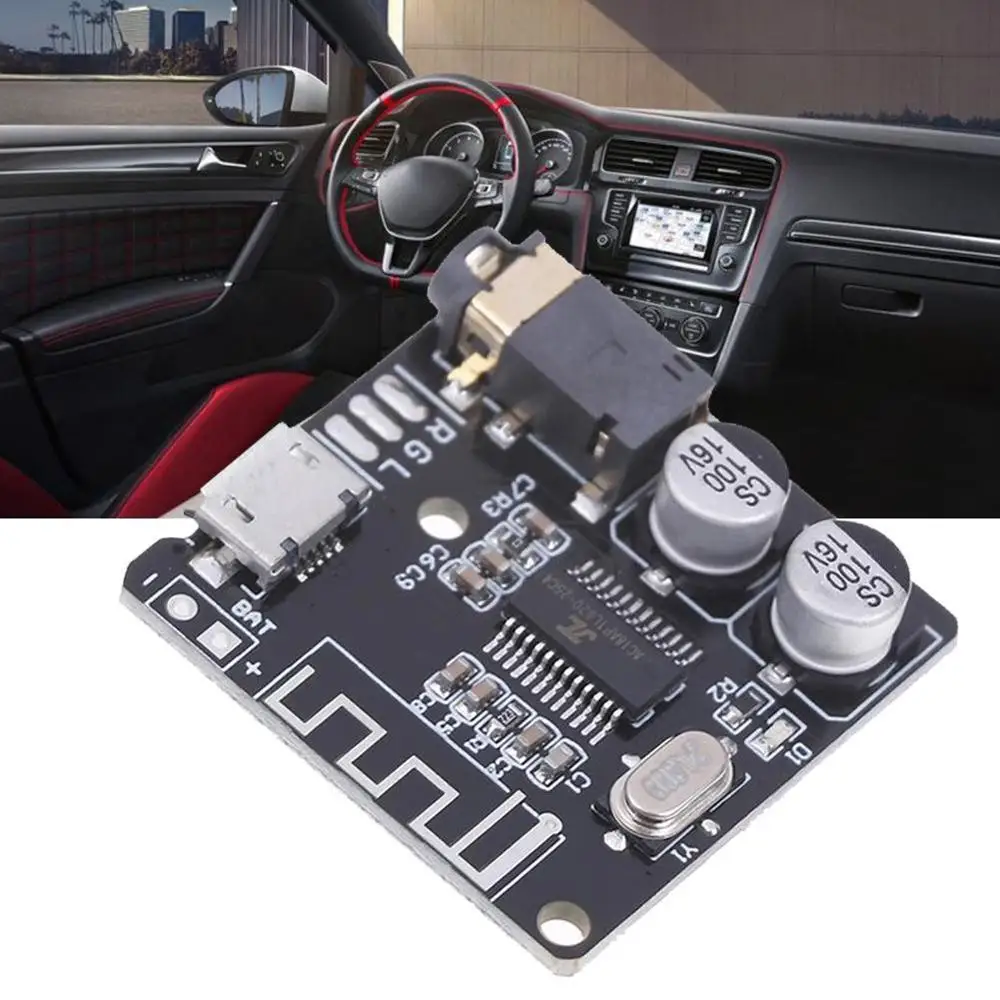 

1Pc Bluetooth Audio Receiver board Bluetooth 5.0 mp3 Stereo Music board lossless Wireless Module decoder G2Y0