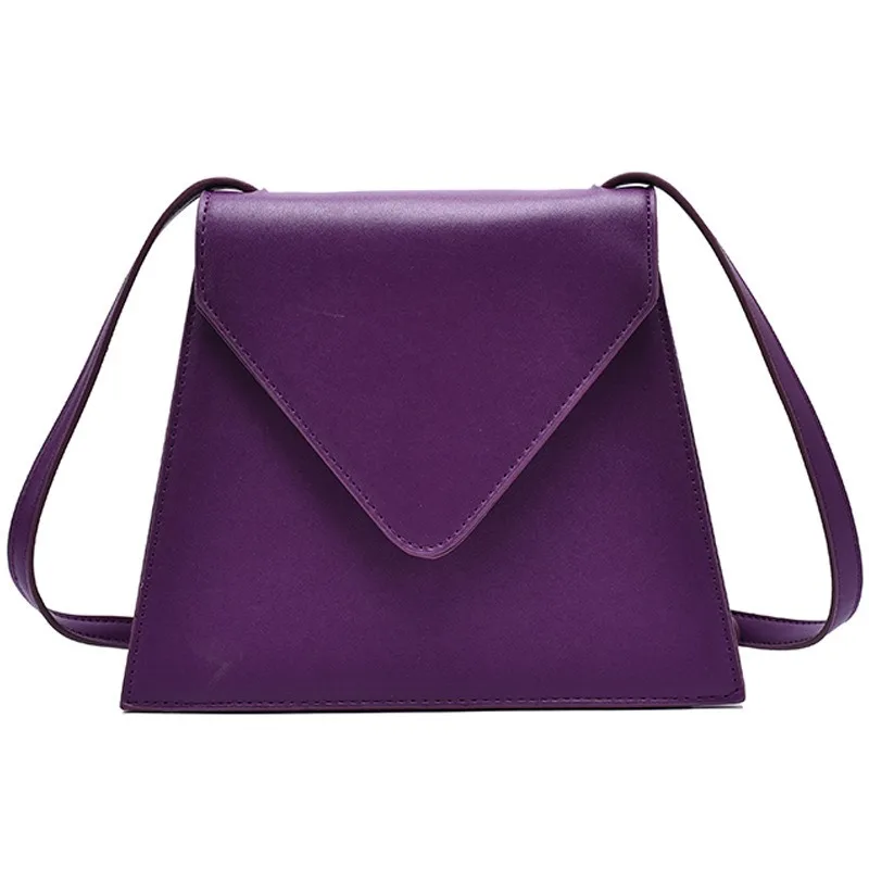 

Solid color Flap Crossbody bag 2020 Fashion New High quality PU Leather Women's Designer Handbag Vintage Shoulder Messenger Bag