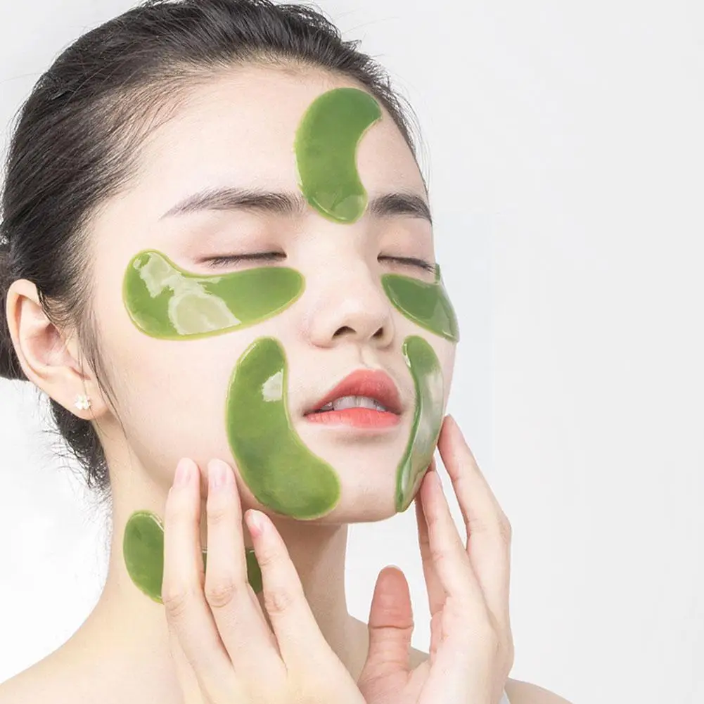 

10 Pairs Crystal Collagen Powder Firming Eye Anti Moisturizing Circle Gel Dark Sleep Care Puffiness Remove Skin Eye Pa S6f6