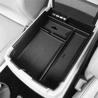 car armrest center storage box container glove organizer case for volkswagen vw atlas teramont 2017 2018 2019 2020 2021