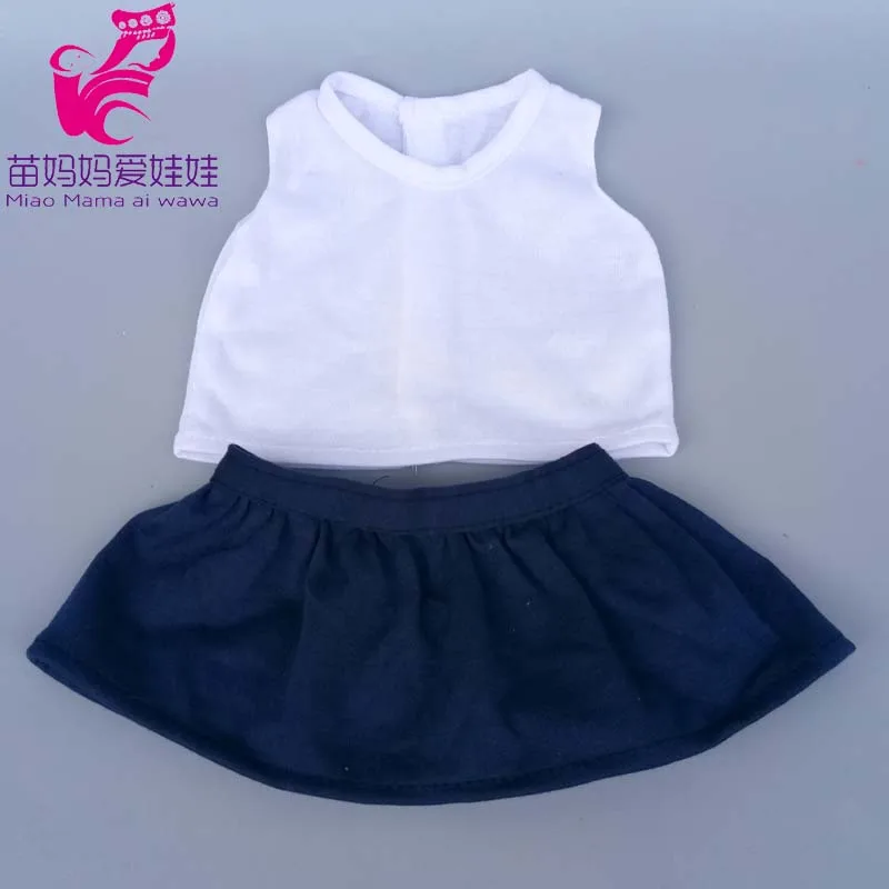 Кукольная одежда для 43 см кукольной рубашки подгузник 18 &quot43 Кукла реборн