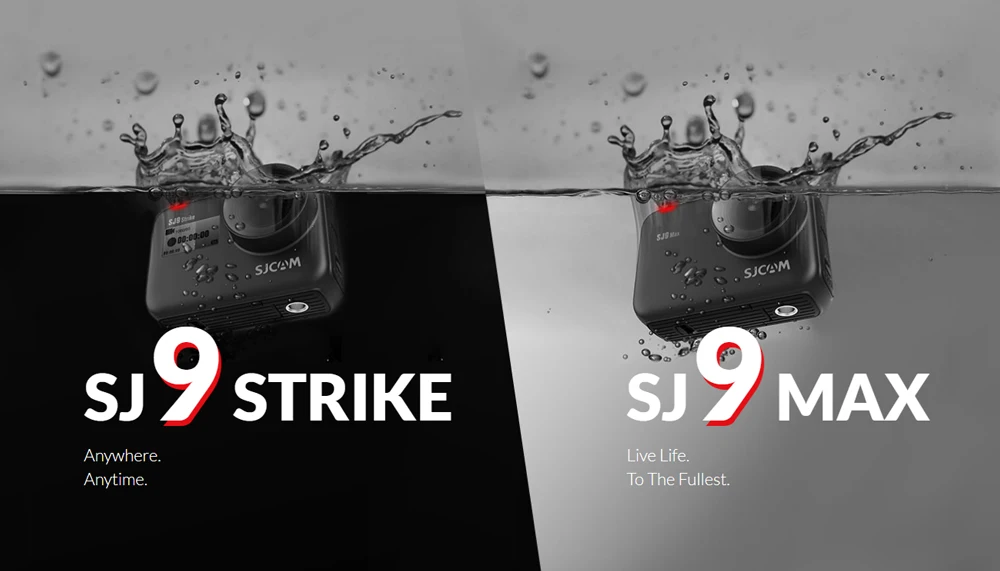 SJCAM SJ9 серии SJ9 Strike SJ9 Max GYRO Body Водонепроницаемый 4K Экшн-камера потоковая 2,4G Wifi Спорт DV