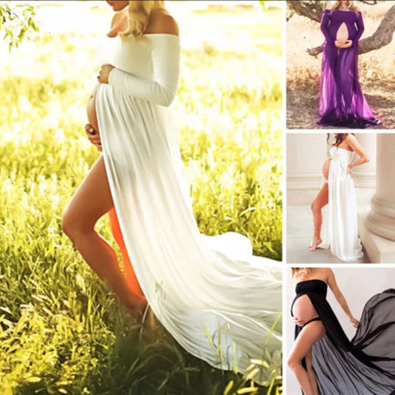 Материнство фотография требования Макси платье Кружева материнство фантазия