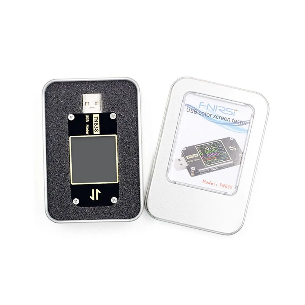 FNB38 USB тест er QC4 + PD3.0 2 0 PPS Быстрая зарядка измеритель тока и напряжения протокол