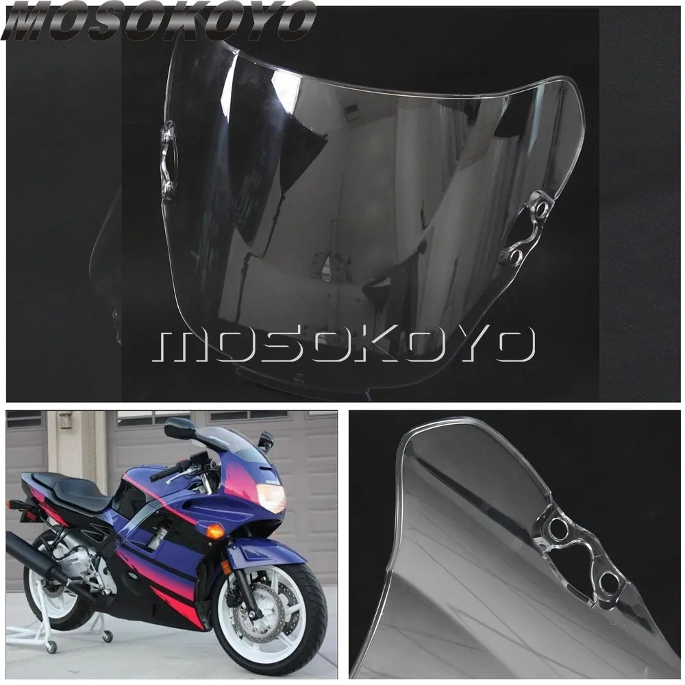 

Ветрозащитный экран для мотоцикла, прозрачный, для Honda CBR600F2 CBR 600 F2 1991 1992 1993 1994, обтекатель воздуха, дефлектор