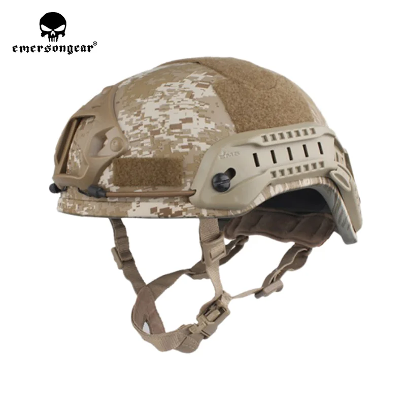 EM8979F DD Emersongear Emerson Тактический ACH MICH 2001 шлем для охоты средняя защищенность ABS TC 2001 шлем Advanced w NVG Shroud& Side Rail - Цвет: EM8979F DD