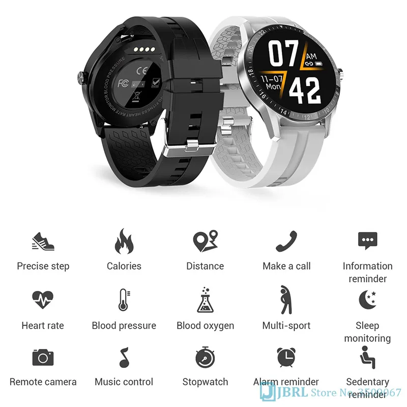 Умные часы для мужчин и женщин с сенсорным экраном поддержка Bluetooth звонки