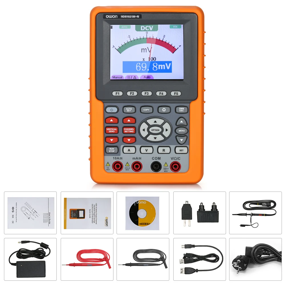 Цифровой мультиметр 3 в 1 портативный осциллограф с автоматическим диапазоном