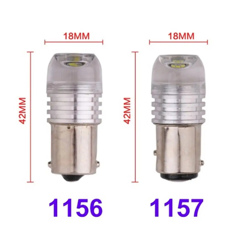 2 шт. Авто мерцающий Светильник лампы DC12 красный белый авто задние стоп