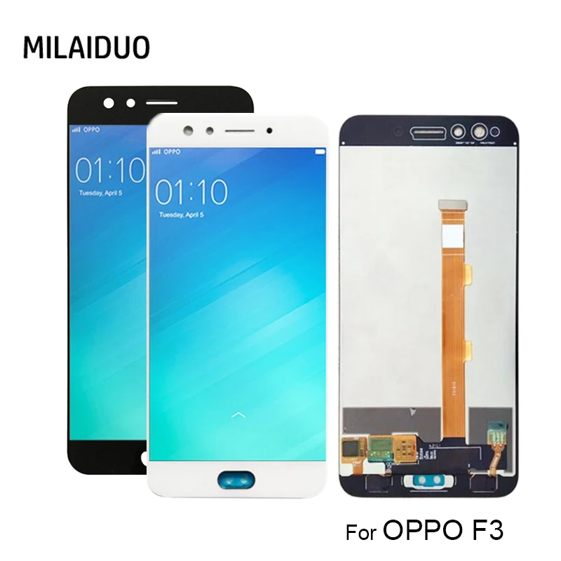 5 ''lcd для OPPO F3 CPH1609 lcd дисплей кодирующий преобразователь сенсорного экрана в