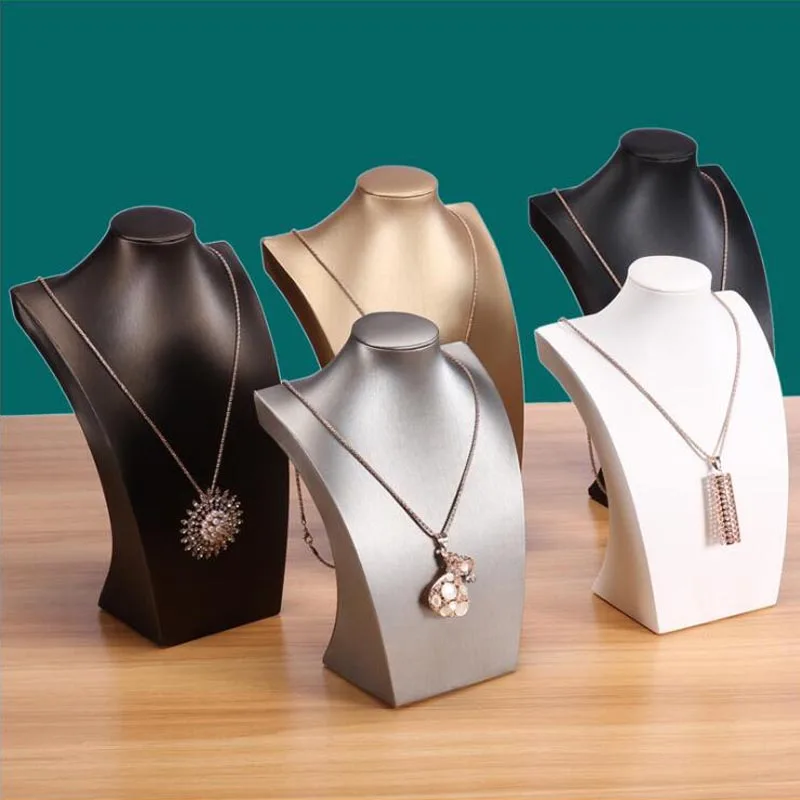 

Mannequin Display Necklace Stand Pendants Holder Organizer Neck Bust Showcase Necklace Pendants Shelf
