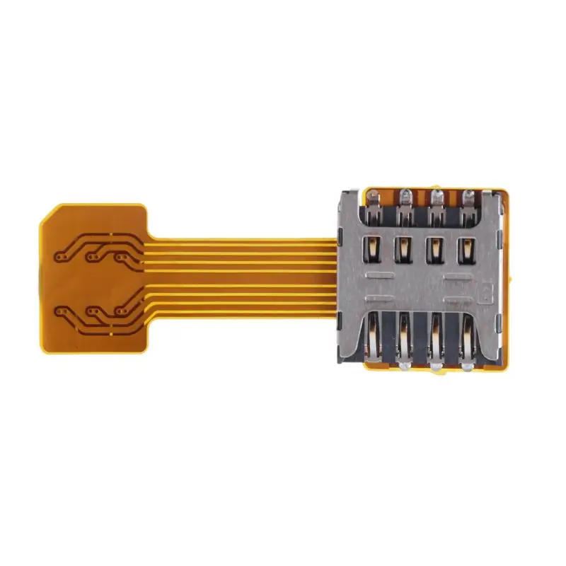 Гибридный адаптер Micro SD с двумя SIM картами для Android удлинитель телефона Nano