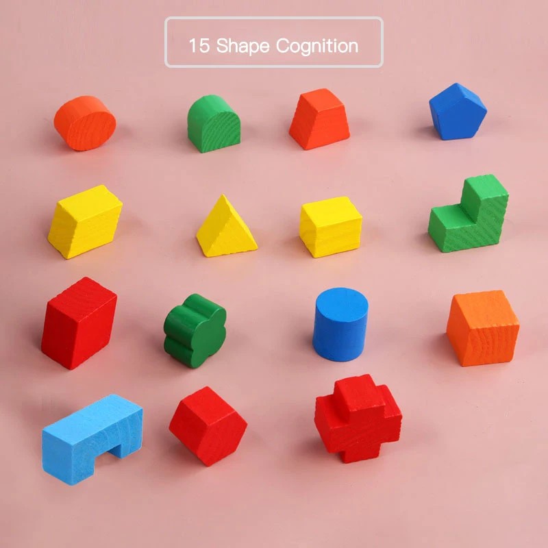

Montessori Early Learning Box With Geometric Shapes For Kids Toddler Learning Box Colors And Shapes Gift For Boys And Girls