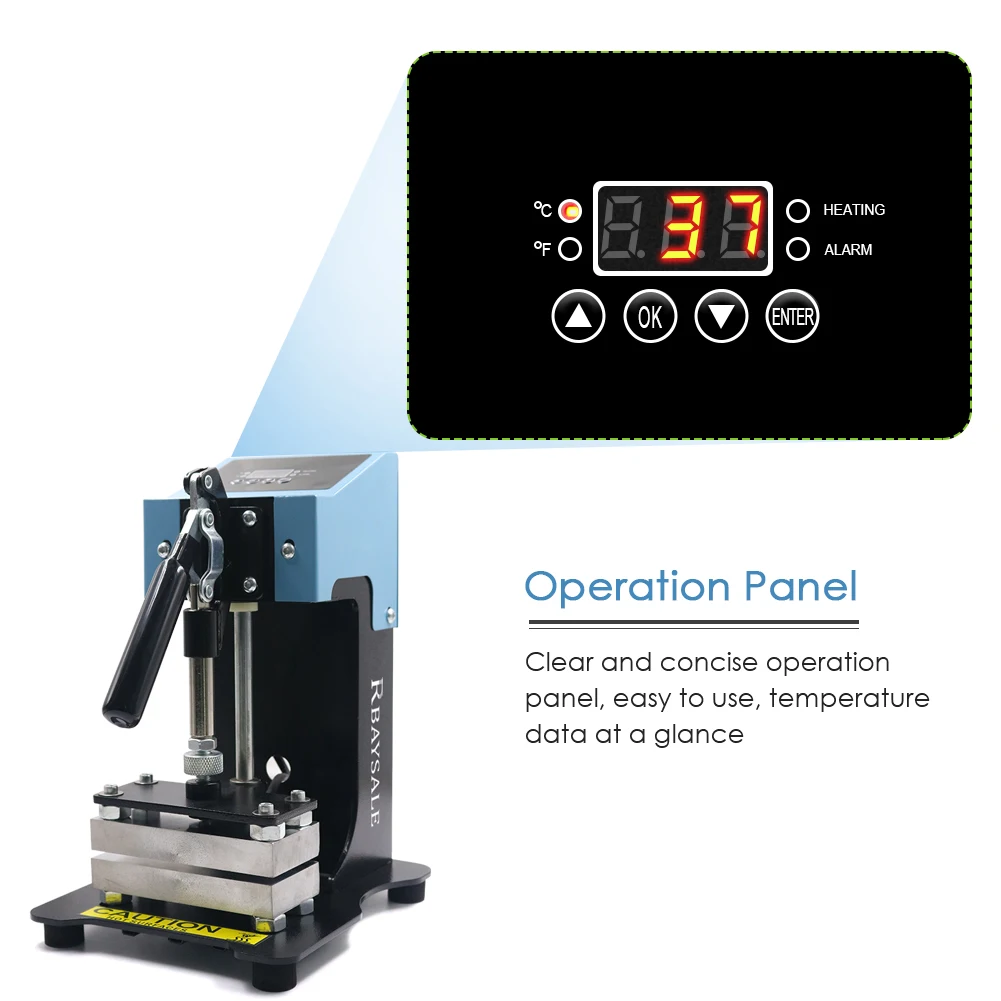 Канифоль Пресс под давлением и температурой двойной нагревающихся пластин