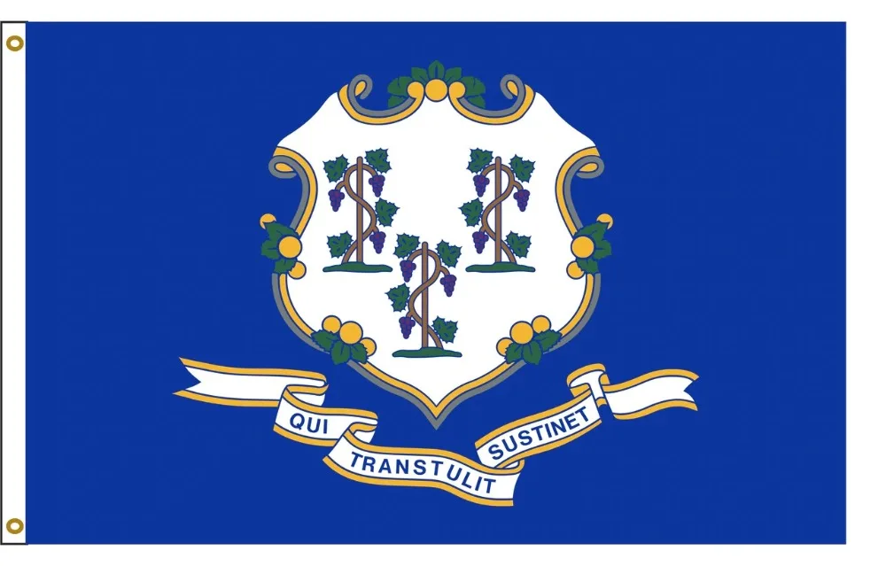 

90x150cm Connecticut State Flag