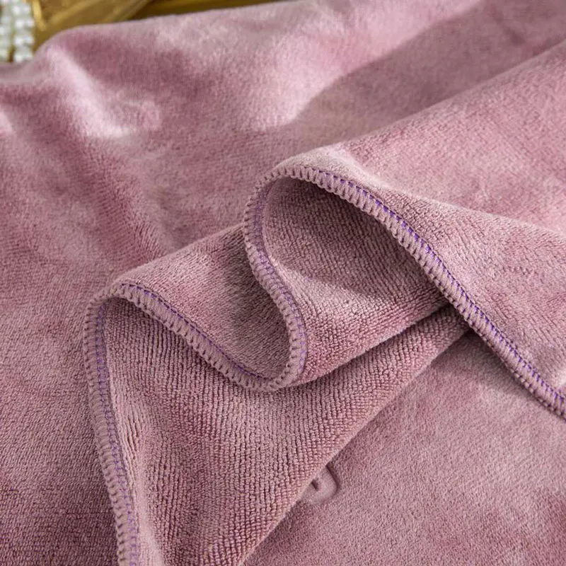 

Luxury Plaid Blanket Brand Logo Multifunctional For Sofa Throw Blanket Coral Fleece Female Soft Bath Towel Home Textile Bathroom