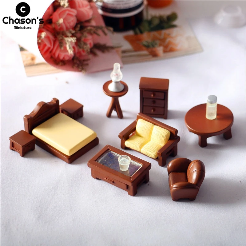 

Искусственное кресло-кровать, стол, диван, скамейка, искусственное украшение для сада, спальни, дома, кукольного домика