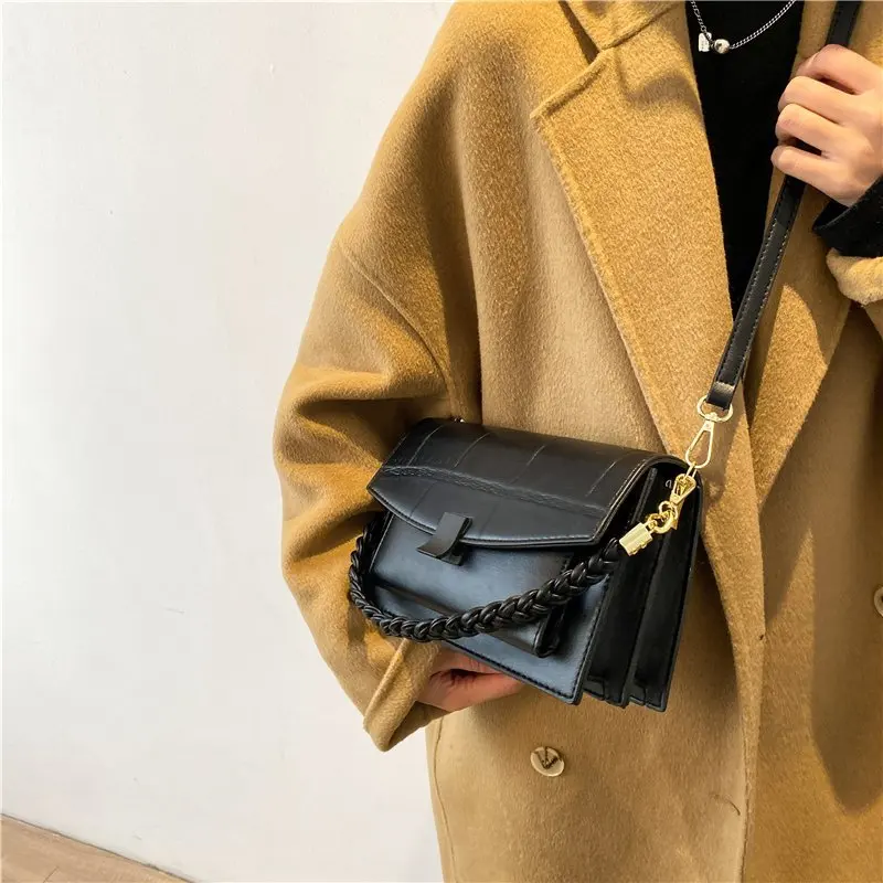 

Fashion Casual Women's Handbags Shoulder Messenger Bags For Women 2021 Designer Tote Lady Leather Crossbody Bag