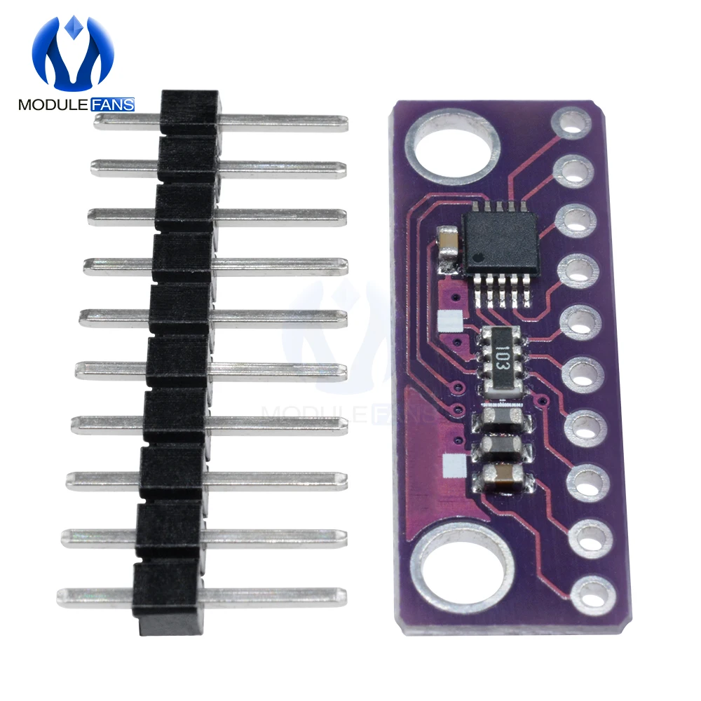 16 бит IIC I2C 4-канальный ADS1115 модуль ADC с усилителем Pro Gain для Arduino 2 В до 5