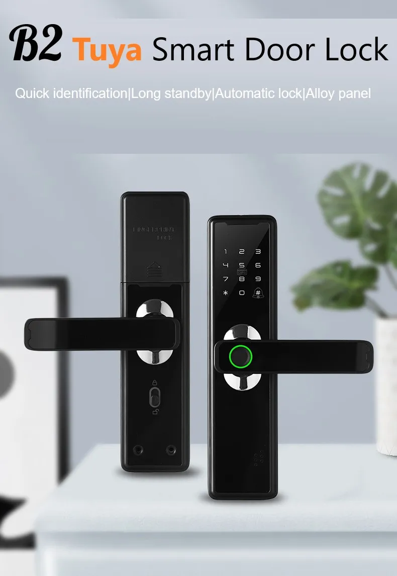 Смарт-замок электронный с поддержкой Bluetooth и Wi-Fi | Безопасность защита