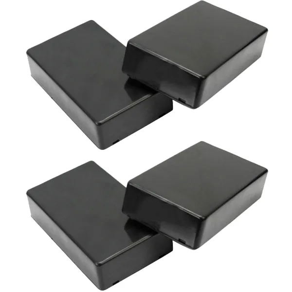 

Plastic Waterproof Cover Electronic Project Instrument Enclosure DIY Box Case Junction Box Housing 100 x 60 x 25 mm Black
